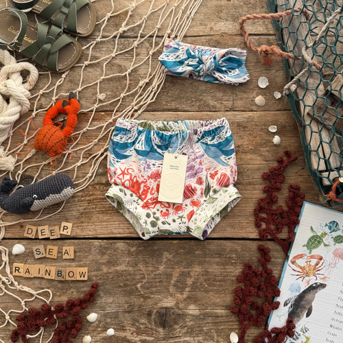 Deep Sea Rainbow Bloomers