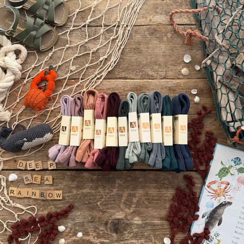 Deep Sea Rainbow | Style With Bee | Tights