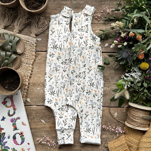 Ditsy Meadow Long Romper | Ready To Post