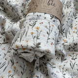 Ditsy Meadow Organic Double Gauze Swaddle | BRAND NEW