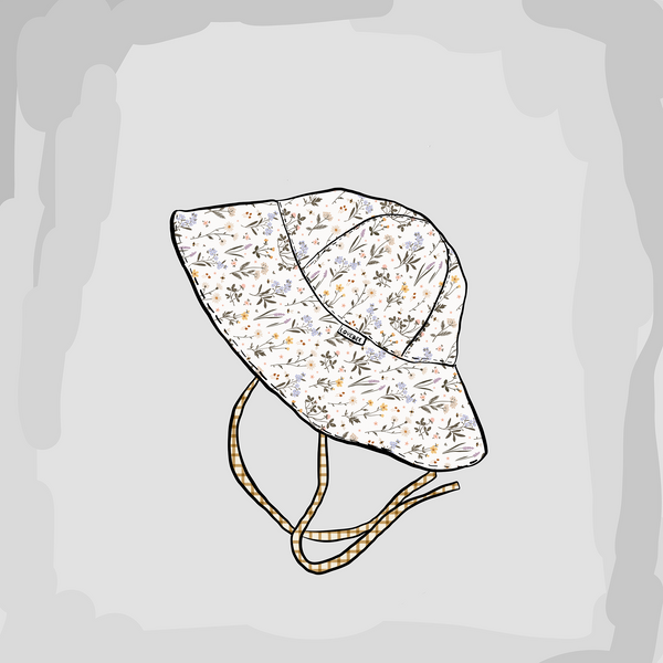 Ditsy Meadow Summer Hat