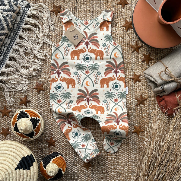 Elephant Footed Romper | Ready To Post
