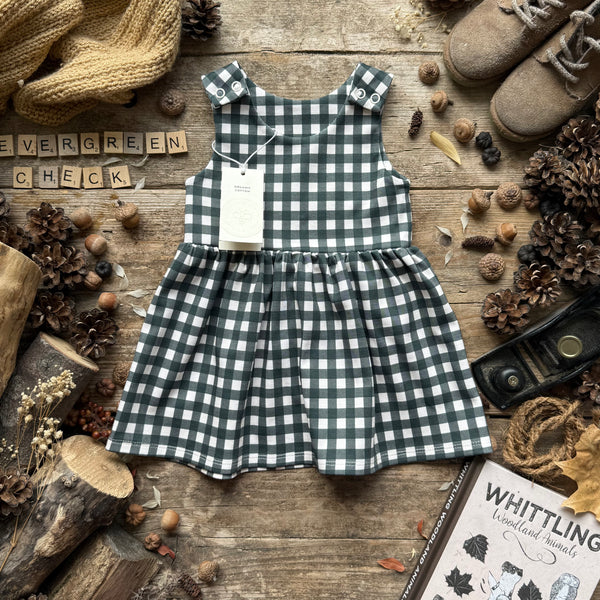 Evergreen Check Dress