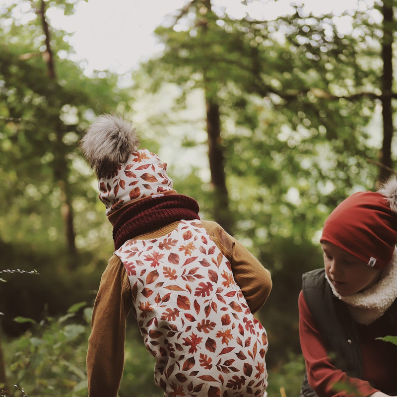 Fallen Leaves Bobble Hat