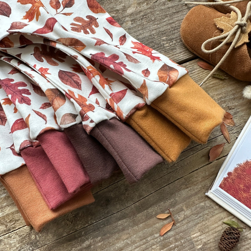 Fallen Leaves BeeJamas | Cosy Long