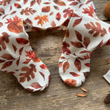 Fallen Leaves Footed Romper