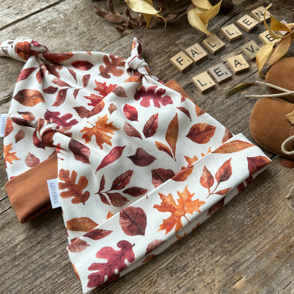 Fallen Leaves Knotted Hat