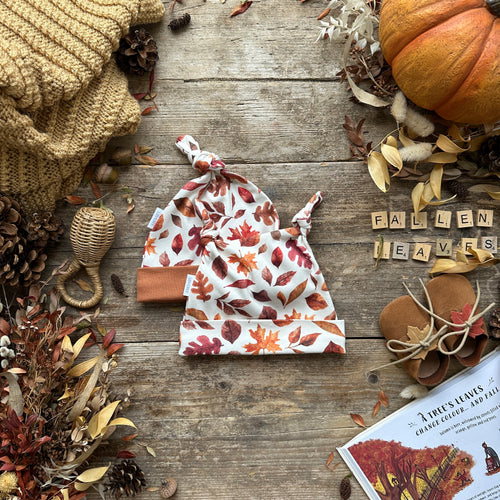 Fallen Leaves Knotted Hat