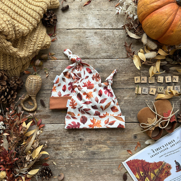 Fallen Leaves Knotted Hat