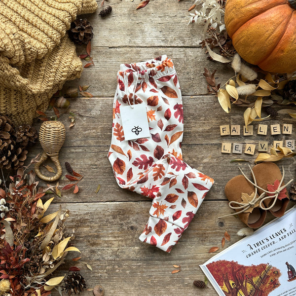Fallen Leaves Slim Fit Leggings
