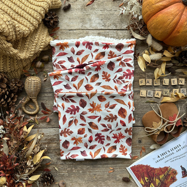 Fallen Leaves Printed Snood