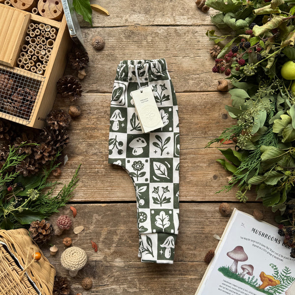Forager's Quilt Harem Leggings