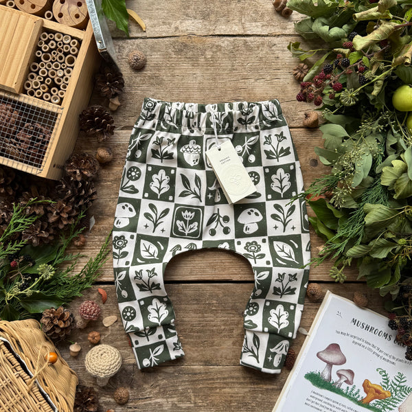 Forager's Quilt Harem Leggings