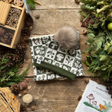 Forager's Quilt Bobble Hat