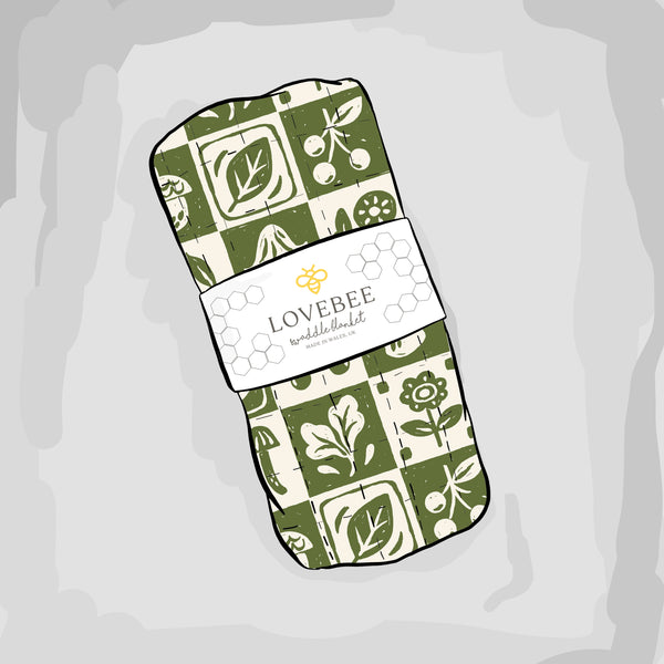 Forager's Quilt Organic Double Gauze Swaddle