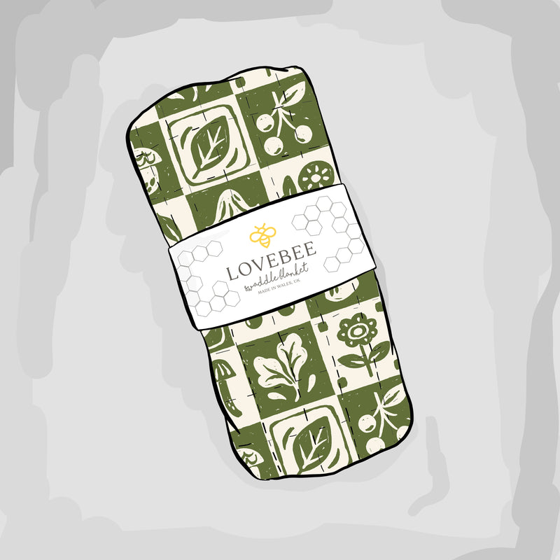 Forager's Quilt Organic Double Gauze Swaddle