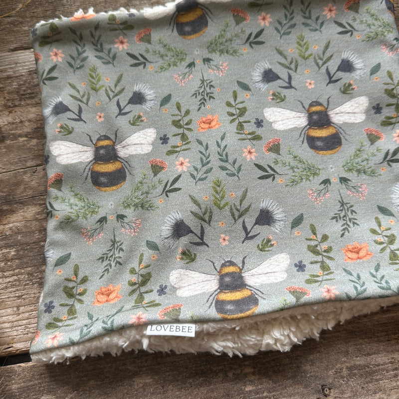 Forest Bee and Botanicals Printed Snood