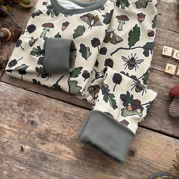 Forest Floor BeeJamas | Cosy Long
