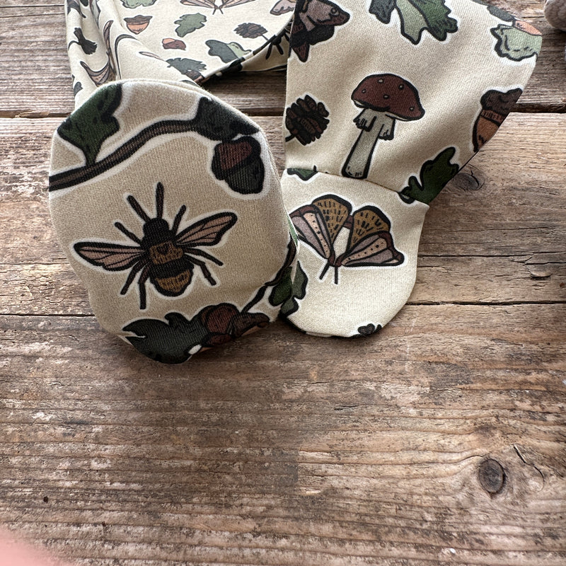 Forest Floor Footed Romper