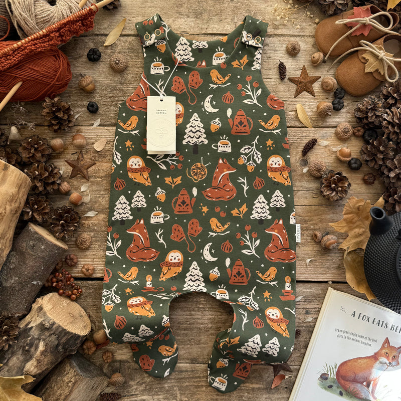 Forest Tales Footed Romper