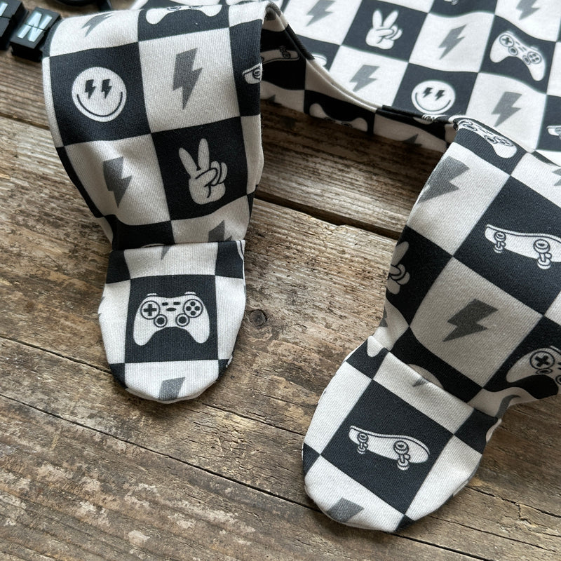 Gaming Footed Romper