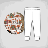 Ghostly Garden Slim Leggings