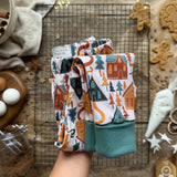 Gingerbread Village Long BeeJamas