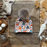 Gingerbread Village Bobble Hat