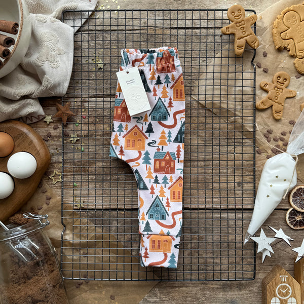 Gingerbread Village Harem Leggings