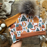 Gingerbread Village Printed Snood