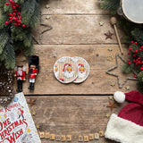 Gold Santa Stripe New Baby Bundle