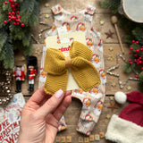 Gold Santa Stripe | Style With Bee | Condor Bows