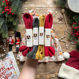 Gold Santa Stripe Dress