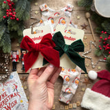 Gold Santa Stripe | Style With Bee | Condor Bows