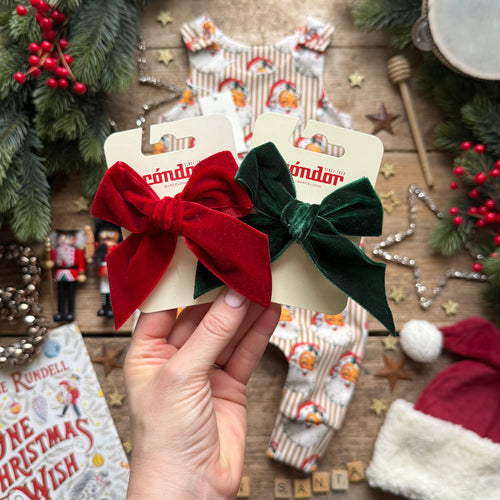 Gold Santa Stripe | Style With Bee | Condor Bows
