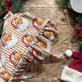 Gold Santa Stripe Dress