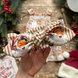 Gold Santa Stripe Dress Bundle