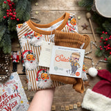 Gold Santa Stripe | Style With Bee | Silly Silas