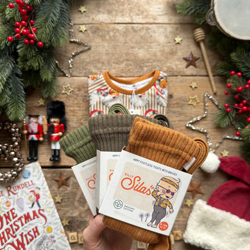 Gold Santa Stripe | Style With Bee | Silly Silas