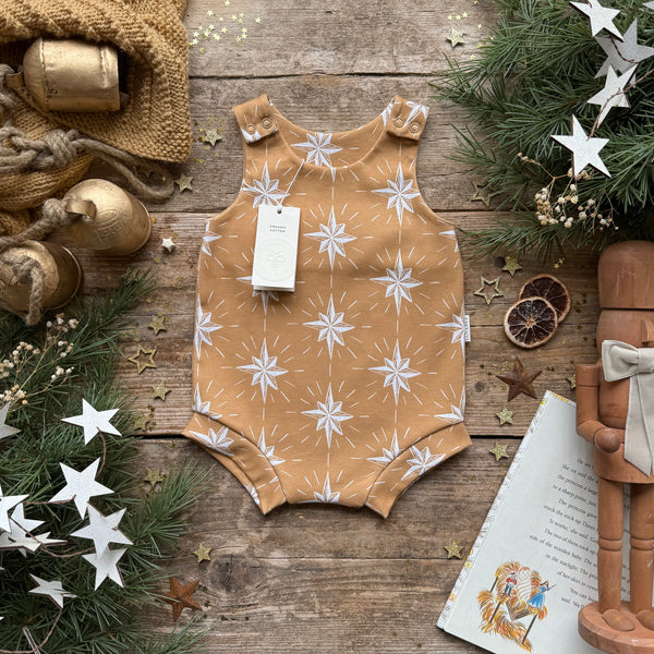 Golden Wishes Bloomer Romper