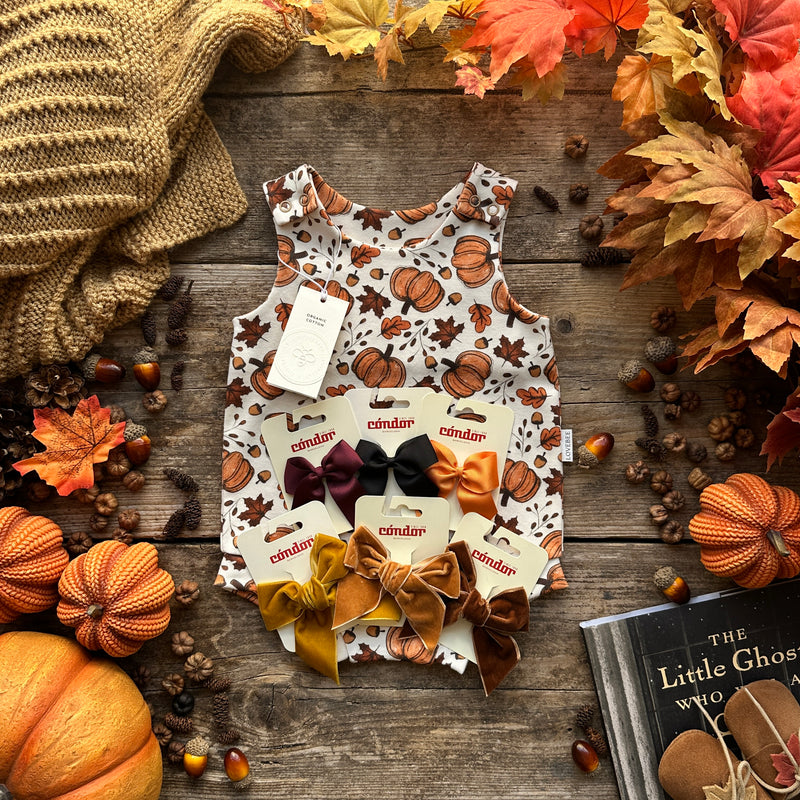 Rustic Pumpkins | Style With Bee | Bows