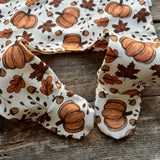 Rustic Pumpkins Footed Romper | Ready To Post
