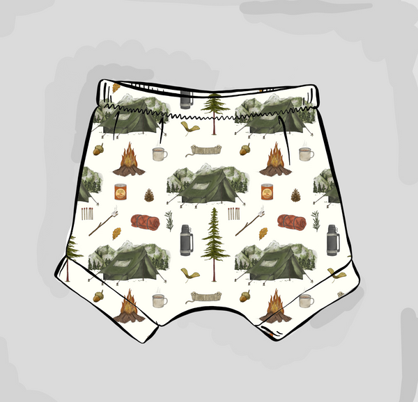 Camp Life Cuffed Shorts