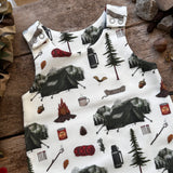 Camp Life Footed Romper | SALE