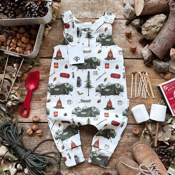Camp Life Long Romper | Ready To Post