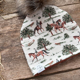 Equestrian Bobble Hat | Stock