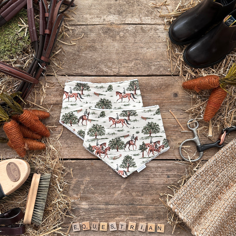 Equestrian Dribble Bib