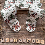 Equestrian Footed Romper