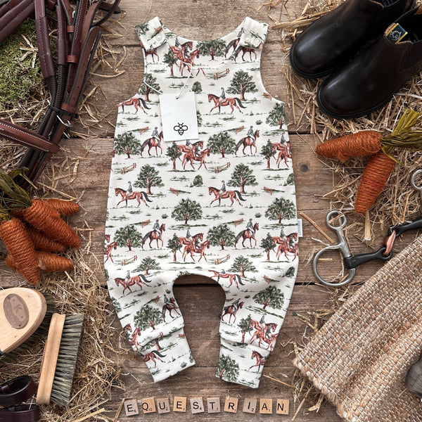 Equestrian Long Romper | Ready To Post
