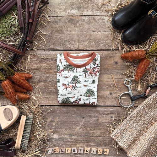 Equestrian Long Top